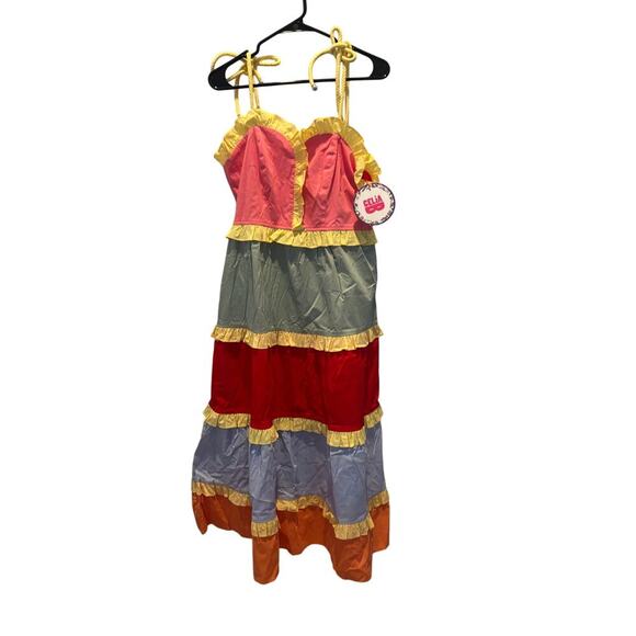 CELIA B SIGGI TIERED MAXI DRESS NWT SIZE XL *SOLD OUT* - Picture 5 of 7